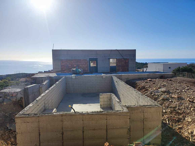 Modern villas in Krimovica